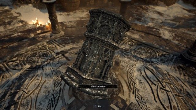 Incomplete Chalice