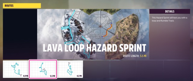 Lava Loop Hazard Sprint (S1)