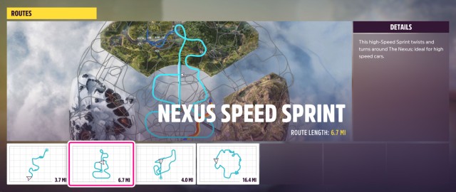 Nexus Speed Sprint (S1)