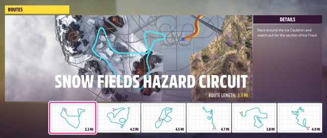 Snow Fields Hazard Circuit (S1)