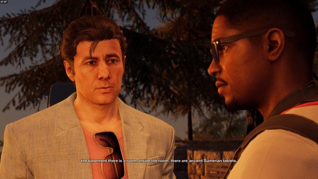Meet Jimmy near the New Dawn temple