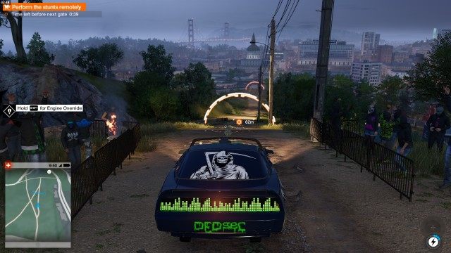 Perform the stunts remotely