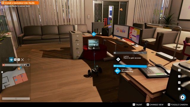 Access Nudle's server farm