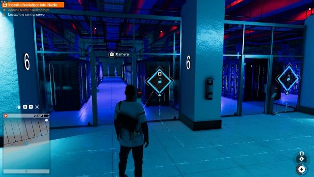 Locate the central server