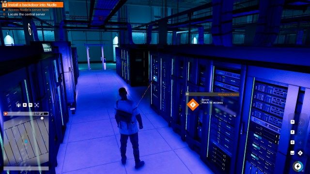 Locate the central server