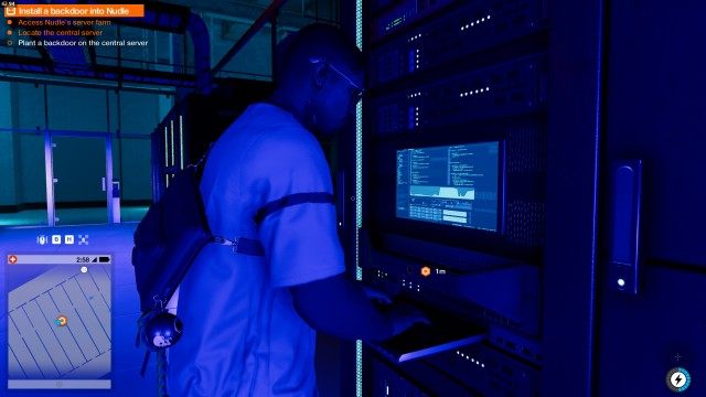 Plant a backdoor on the central server