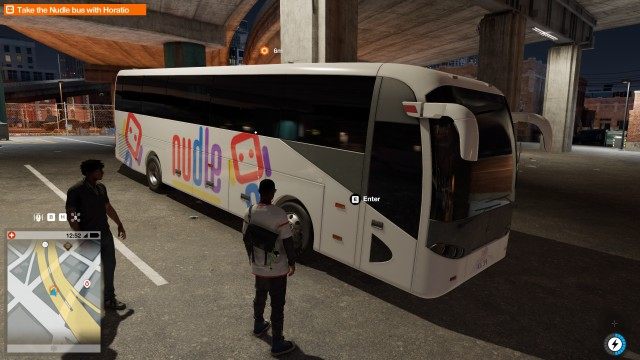 Take the Nudle bus with Horatio