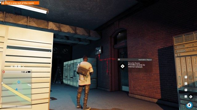 Find a way out of the room