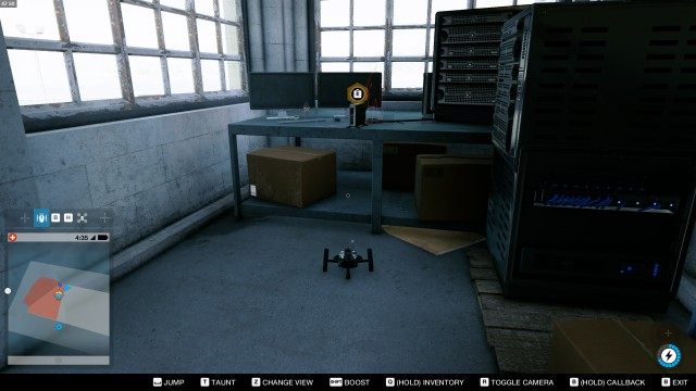Hack Greystrom's warehouse computer