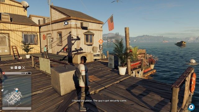 Hack into the boathouse