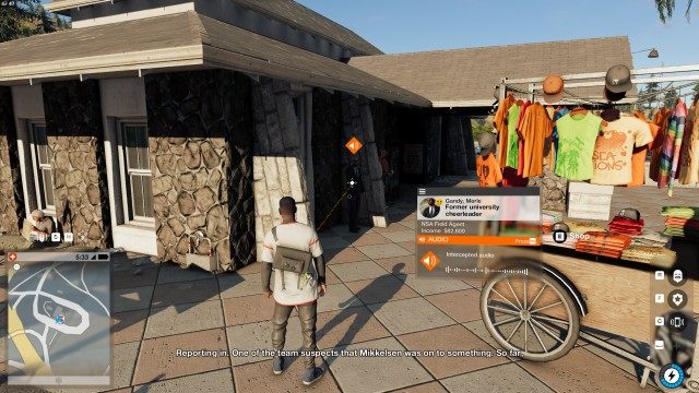 Locate new target at Vista Point / Hack the new target