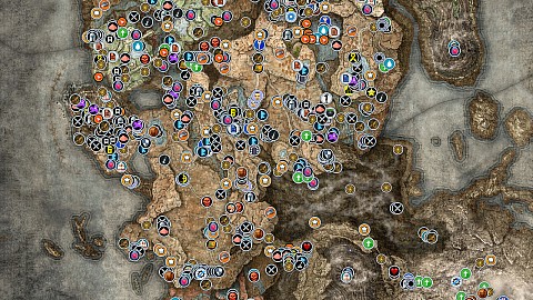 Realm of Shadow, Elden Ring Map
