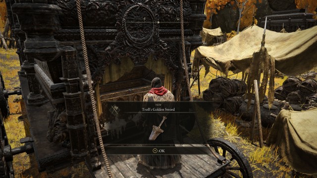 Troll's Golden Sword