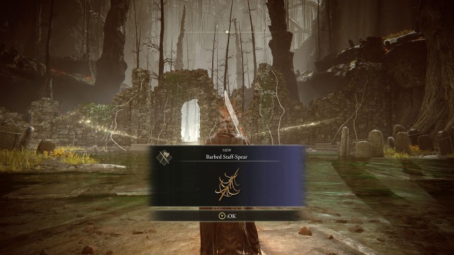 Barbed Staff-Spear