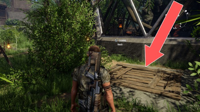 Claws' Hideout Entrance