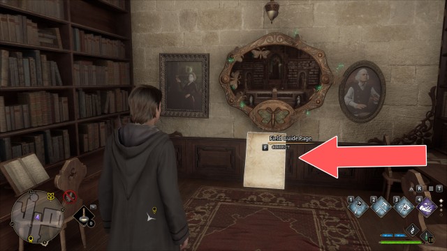 Field Guide Page (Moth Frame Hogwarts #2)