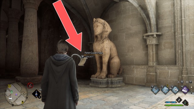 Field Guide Page (Sphinx Statue)