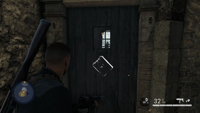 General Konig's Saferoom Entrance