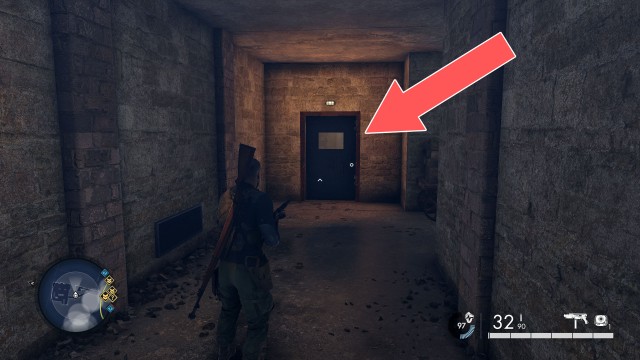 Maintenance Tunnel Door