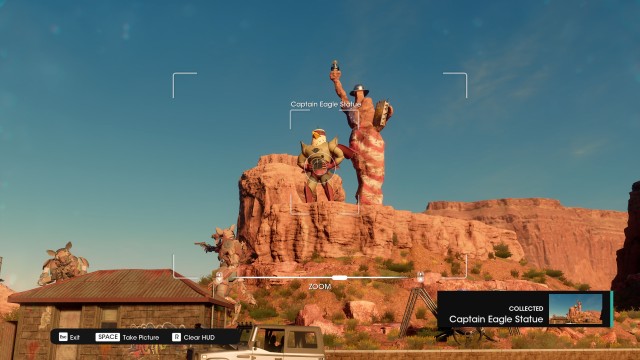 Captain Eagle Statue