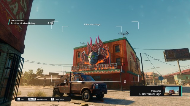 El Bar Visual Sign