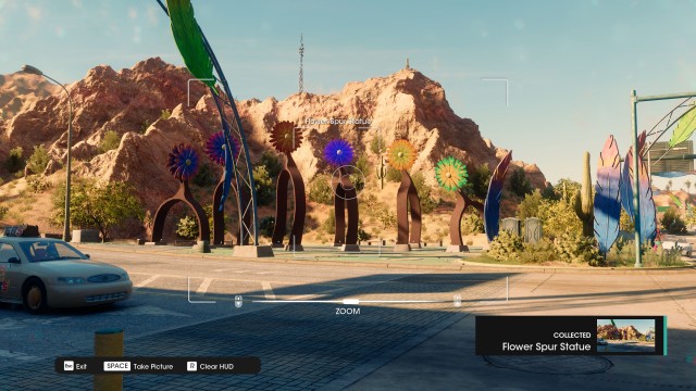 Flower Spur Statue