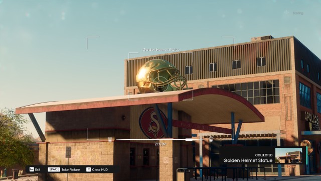 Golden Helmet Statue