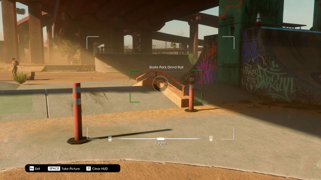 Skate Park Grind Rail