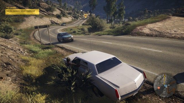 Tail the assistant, remain undetected