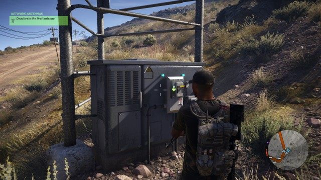 Deactivate the first antenna