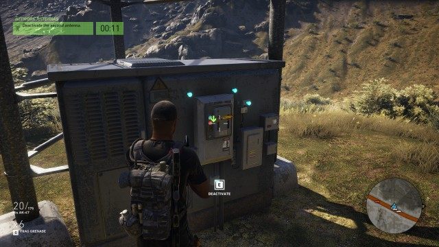 Deactivate the second antenna