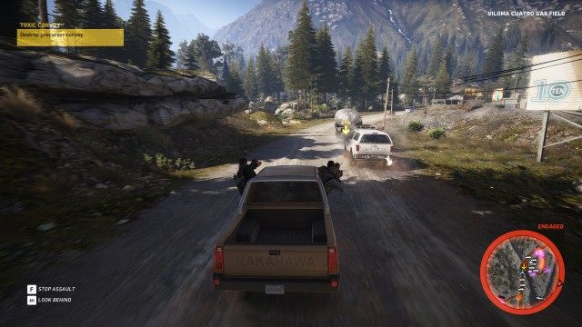 Destroy precursor convoy