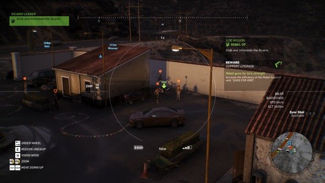 Grab and intimidate the Sicario