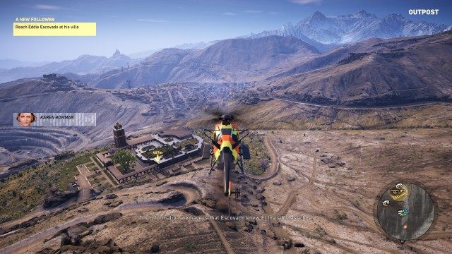 Reach the mission location