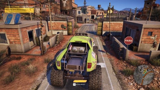 Reach the Santa Blanca camp