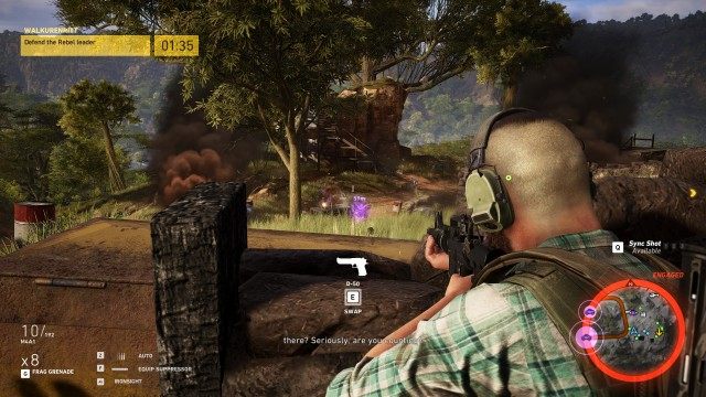 Defend the Rebel leader [03:20]