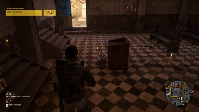 Defuse the bombs [10:00]