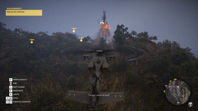 Destroy the antennas