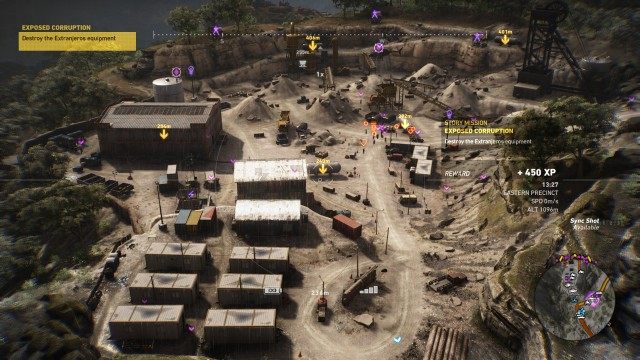 Destroy the Extranjeros equipment