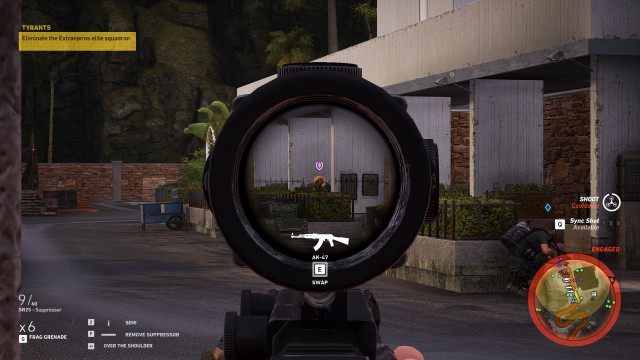 Eliminate the Extranjeros elite squadron