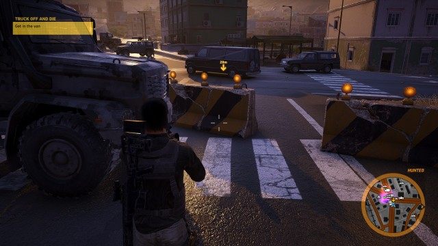 Get in the van