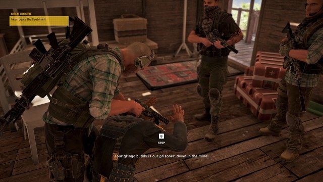 Interrogate the lieutenant