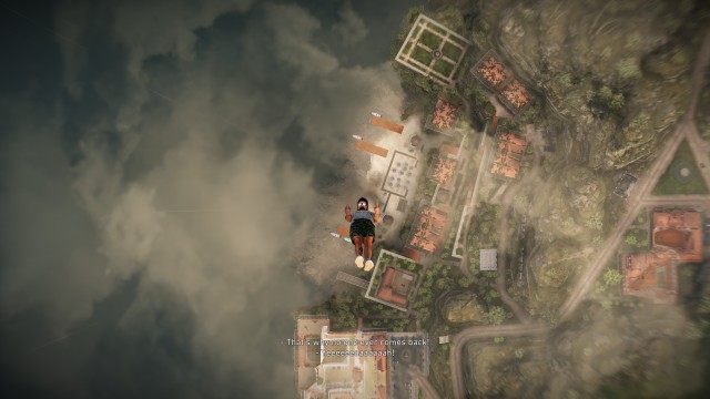 Jump from the plane to start freefalling with Eddie