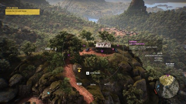 Locate the CIA safe house