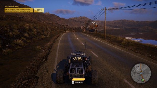 Perform jumps to intimidate Arturo's lieutenant (challenge or regular jump) (x3)