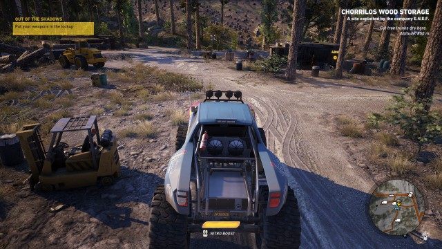 Put your weapons in the lockup