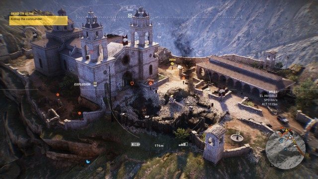 Reach the mission location