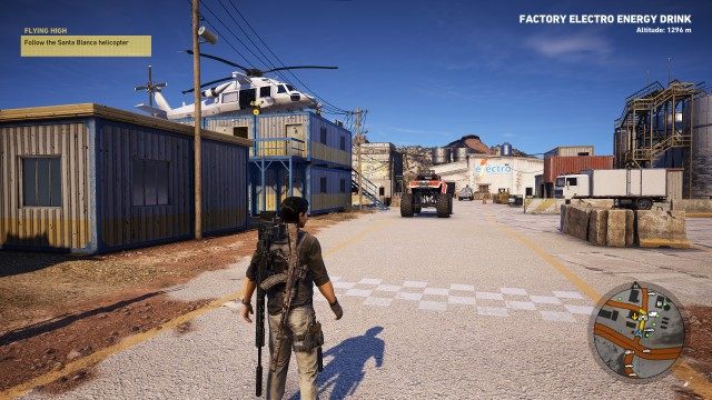 Reach the mission location