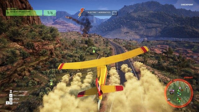 Spray all the coca trees (xY)