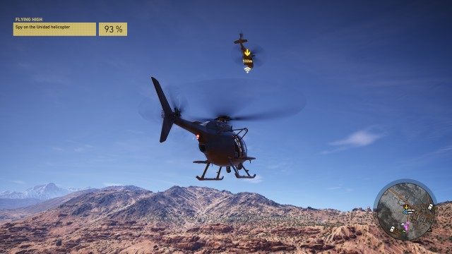 Spy on the Unidad helicopter [0 - 100%]